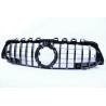 Grille compatibel met Mercedes-Benz A-klasse W177 zwart (met of zonder frontcamera)
