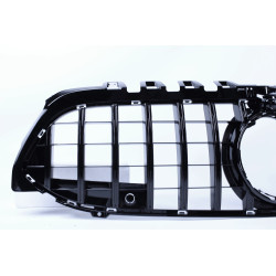 Kühlergrill kompatibel mit Mercedes-Benz A-Klasse W177 schwarz (mit oder ohne Frontkamera)