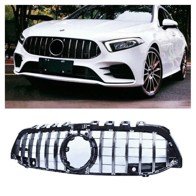 Grill compatibel met Mercedes-Benz A klasse W177 chrome Grill compatibel met Mercedes-Benz A klasse W177 chrome