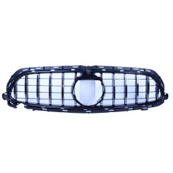 Grill Chrom mit Frontkamera kompatibel mit Mercedes E W213 S213 A238 C238 Facelift mit AMG Line Paket