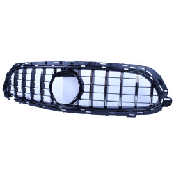 Grill Chrom mit Frontkamera kompatibel mit Mercedes E W213 S213 A238 C238 Facelift mit AMG Line Paket