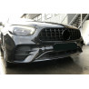 Grill for Mercedes E W213 S213 A238 C238 facelift with AMG line package glossy black with front camera