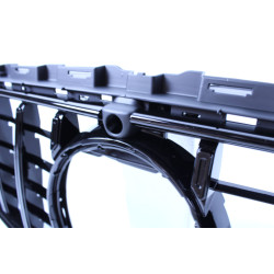 Grill for Mercedes E W213 S213 A238 C238 facelift with AMG line package glossy black with front camera