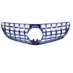 Grill for Mercedes E coupe cabrio facelift W207 A207 glossy black with chrome