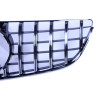 Grill for Mercedes E coupe cabrio facelift W207 A207 glossy black with chrome