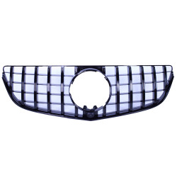 Kühlergrill kompatibel mit Mercedes E Coupé Cabrio Facelift W207 A207 glänzend schwarz