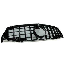 Kühlergrill kompatibel mit Mercedes-Benz W118 CLA Klasse glänzend schwarz mit Frontkamera