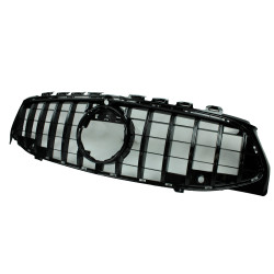 Kühlergrill kompatibel mit Mercedes-Benz W118 CLA Klasse glänzend schwarz mit Frontkamera