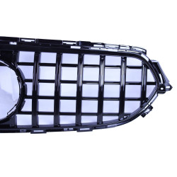Kühlergrill kompatibel mit mercedes e w213 s213 facelift ohne amg line paket schwarz frontkamera