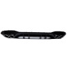 Diffuser for Mercedes A class V177 sedan 2019+ double chrome round exhaust tips