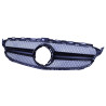 Grille compatibel met Mercedes-Benz C-klasse W205 facelift glanzend zwart