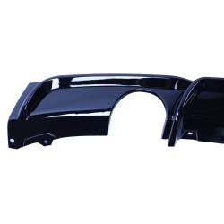 Diffusor passend für BMW F30 F31 335 look 3er Serie glänzend schwarz