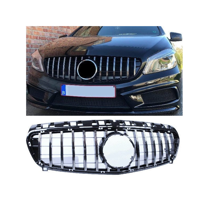 Grill kompatibel mit Mercedes-Benz W176 A-Klasse Chrom Grill kompatibel mit Mercedes-Benz W176 A-Klasse Chrom