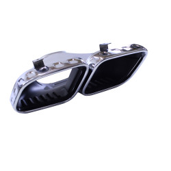 (PIÈCE) Tuyaux d'échappement compatibles avec Mercedes GLE GLS GLE coupe W167 X167 C167 chrome