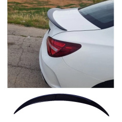 Kofferraumspoiler kompatibel mit mercedes-benz c117 cla coupe glänzend schwarz