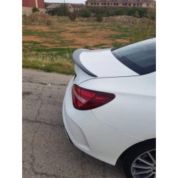 Kofferspoiler compatibel met mercedes-benz c117 cla coupé glanzend zwart