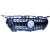 Grill for mercedes-benz amg gt c190 coupe chrome 2-door 2014-2017