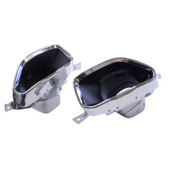 Diffuser for BMW 4 Series G22 Coupé and G23 Convertible with chrome Exhaust pipes