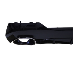 Diffuser for BMW 4 Series G22 Coupé and G23 Convertible with chrome Exhaust pipes