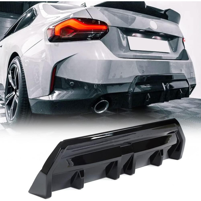 Diffusor kompatibel mit BMW 2er G42 glänzend schwarz Diffusor kompatibel mit BMW 2er G42 glänzend schwarz