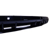 Diffuser with glossy black exhaust pipes for Mercedes C class W205 without AMG line