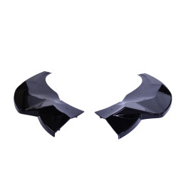 Voorlip voor BMW X3 G01 en X4 G02 glanzend zwart