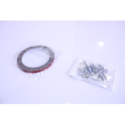 Lame avant pour BMW X3 G01 et X4 G02 noir brillant