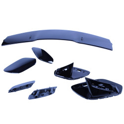 Roof spoiler glossy black for Mercedes A class W177