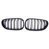 Grille rognons pour BMW série 5 E60 noir brillant double barres