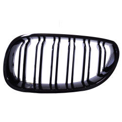 Grille rognons pour BMW série 5 E60 noir brillant double barres
