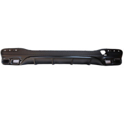 Diffuseur compatible avec les embouts d'échappement noirs du Mercedes GLE W166