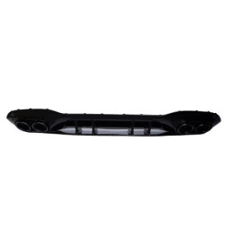 Diffuser for mercedes a class v177 saloon 2019+ double black round exhaust tips