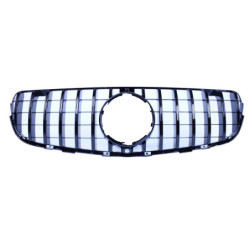 Grill kompatibel mit Mercedes-Benz GLC - GLC Coupe glanzend zwart