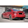 Diffuser for mercedes a class v177 saloon 2019+ double black round exhaust tips