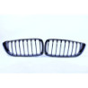 GRILL NIEREN KOMPATIBLE MET BMW F32 F33 F36 F80 F82 ENKELE SPIJLEN GLANZEND ZWART