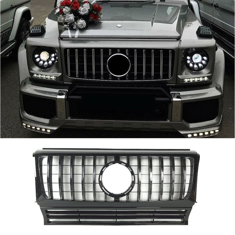 Grill kompatibel mit Mercedes-Benz G klasse W463 chrom Grill kompatibel mit Mercedes-Benz G klasse W463 chrom