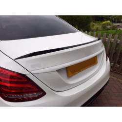 Kofferraumspoiler kompatibel mit mercedes-benz w205 limousine c klasse glänzend schwarz