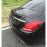 Spoiler compatibel met Mercedes-Benz C W205 sedan glanzend zwart
