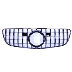 Grill compatibel met Mercedes GLS X166 glanzend zwart