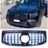 Grill compatibel met Mercedes-Benz GLB X247 (2020-2023) sport glanzend zwart