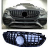 Grille compatible avec Mercedes E63 2017-2019 glanzend zwart