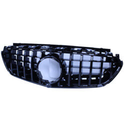 Grill compatibel met Mercedes E63 2017-2019 glanzend zwart