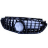 Grille compatible avec Mercedes E63 2017-2019 glanzend zwart