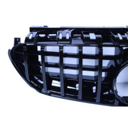 Grille compatibel met Mercedes E63 2017-2019 glanzend zwart