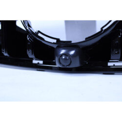 Grille compatibel met Mercedes E63 2017-2019 glanzend zwart