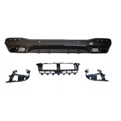 Diffusor kompatibel mit Mercedes GLE W167 2019+ und Mercedes GLS X167