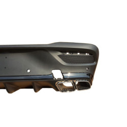 Diffuseur compatible avec Mercedes GLE coupé C167 chrome uitlaatsierstukken