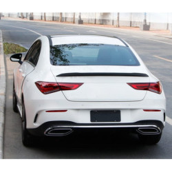 Spoiler kompatibel mit mercedes-benz w118 cla glänzend schwarz