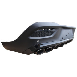 DIFFUSOR KOMPATIBLE MET MERCEDES GLE COUPE C167 GLANZEND ZWART ROND