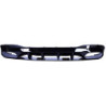 (PART) Diffuser compatible with Mercedes CLA C118 X118 W118 AMG line black exhaust pipes round